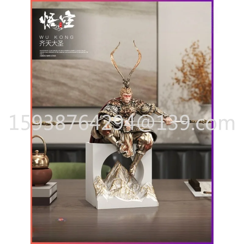 Chinese mythological characters fight to defeat Buddha crafts living room entrance decoration