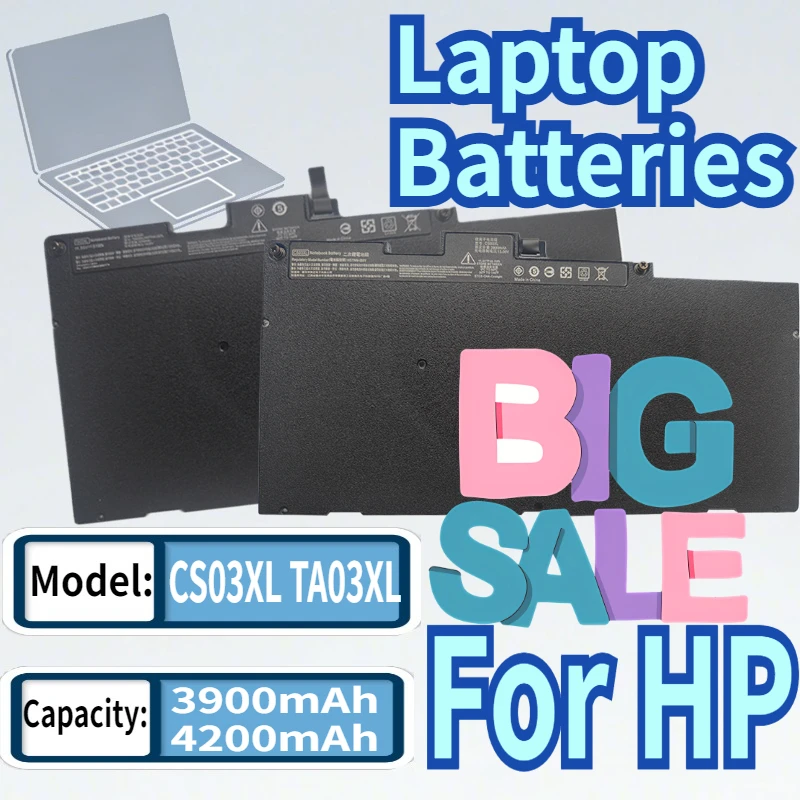 

TA03XL CS03XL Laptop Battery For HP EliteBook 745 755 840 848 850 G3 G4 Series ZBook 15u G3 G4 HSTNN-IB6Y HSTNN-DB6U 800513-001