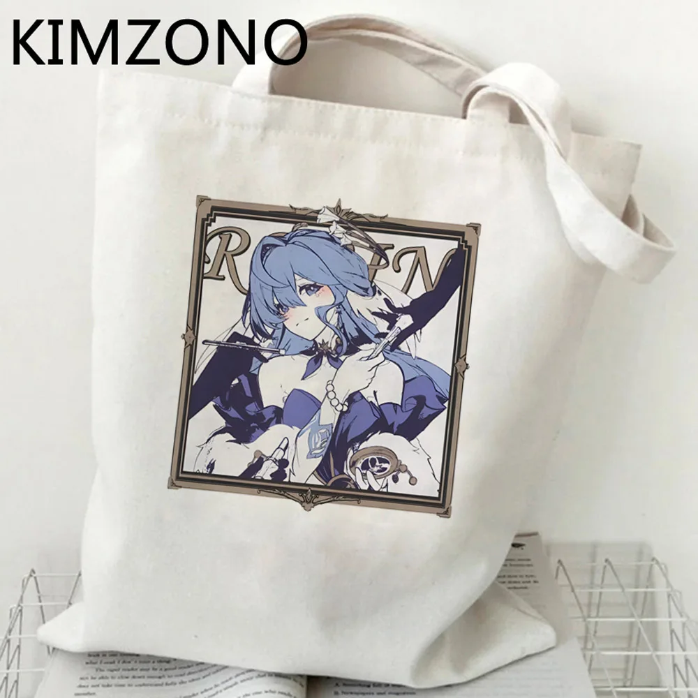 Honkai Star Rail shopping bag shopping recycle bag jute bag handbag reusable bag string tote sac cabas fabric sac tissu