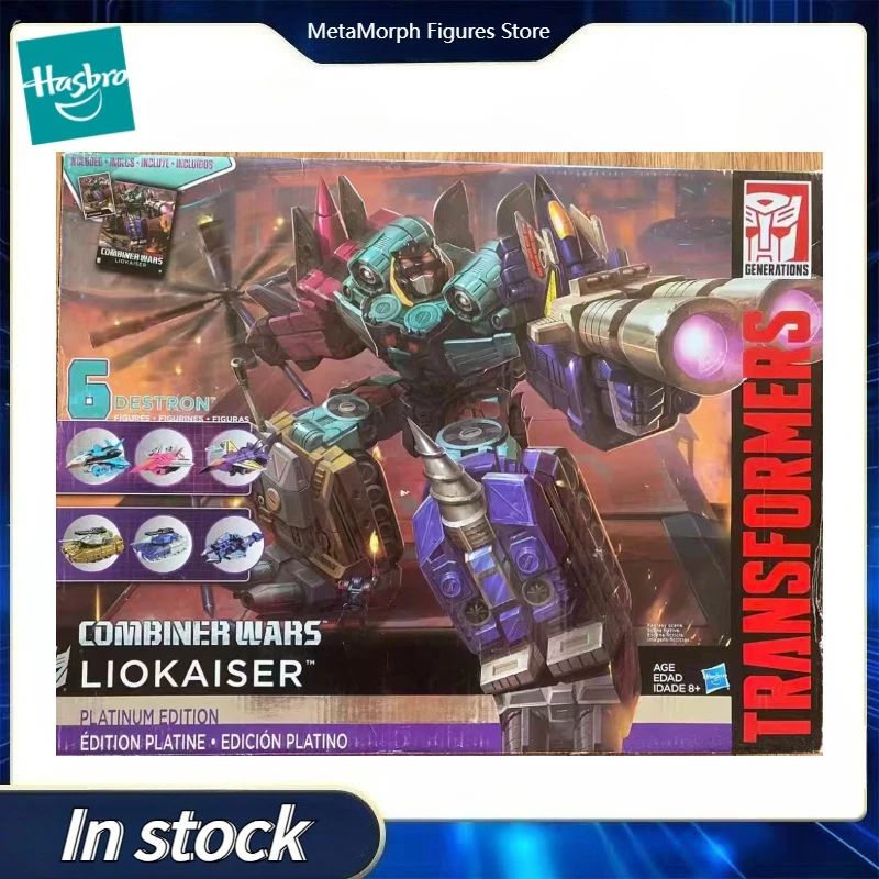 Original Hasbro GENERATIONS Transformers Toy COMBINER WARS LIOKAISER Anime Figure Collection Model Toy