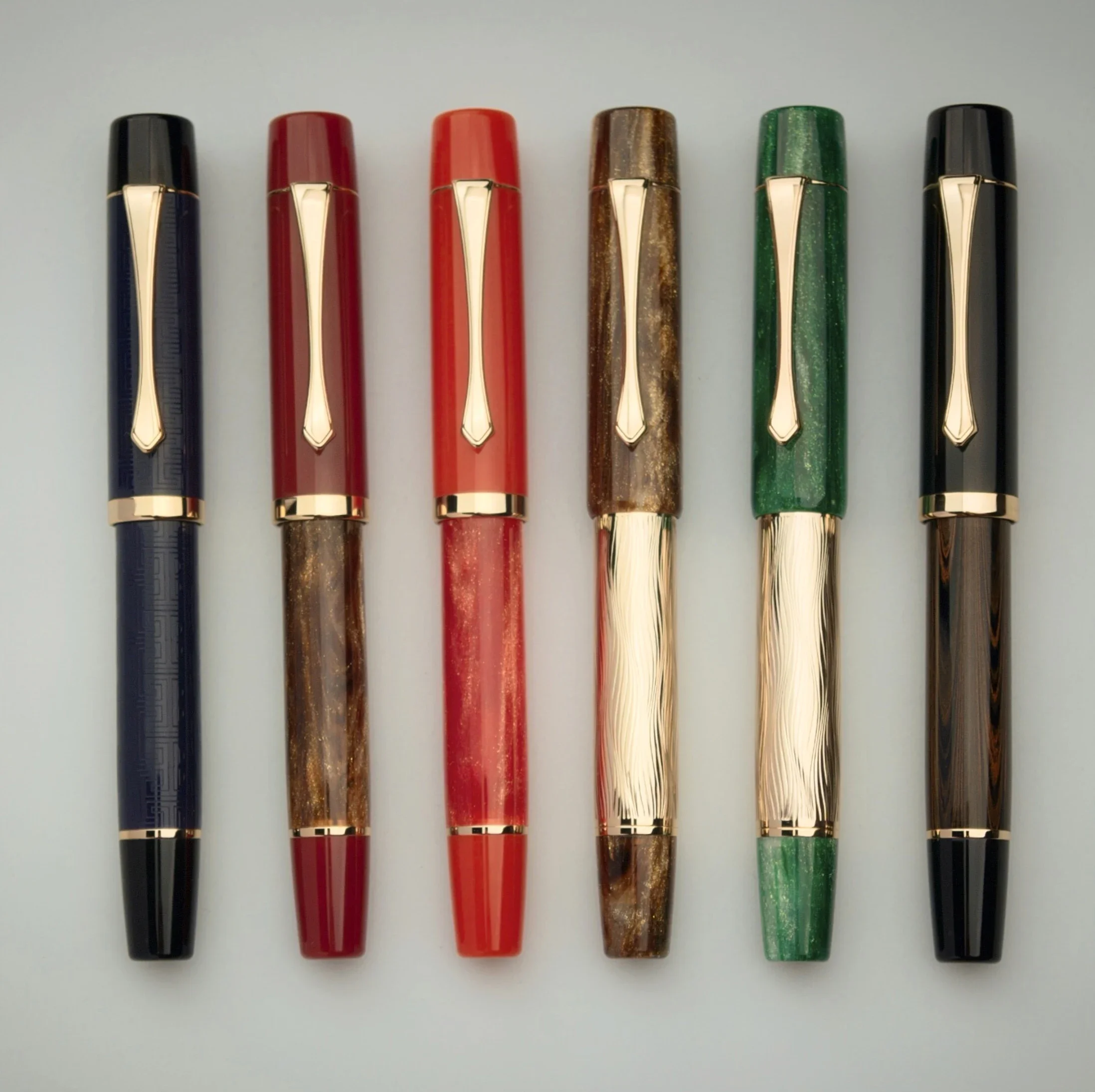 Hot Yongxu 105 Acrylic/Epoxy Resin/Ebonite Classic Piston  Fountain Pen 14K Gold Nib Ebonite Feed Compatible With Pelikan M400