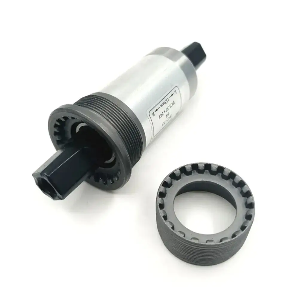 1Set VP-BC73 Bicycle BSA Bottom Bracket 68mm 103/107/110.5mm Square Tapered Spindle Crankset Central Shaft Quare Hole