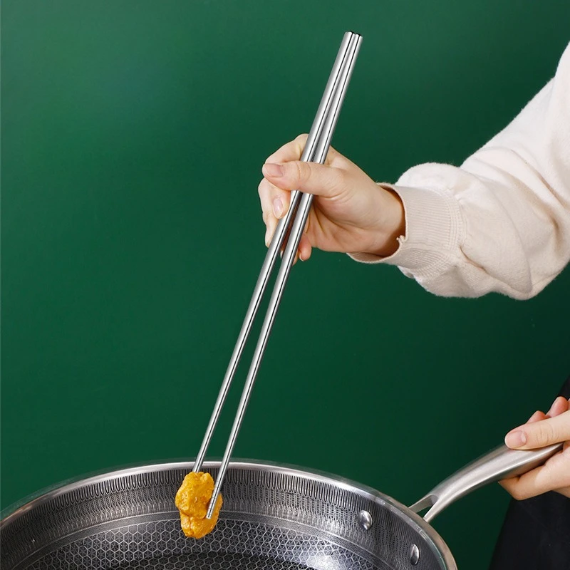 Extended Hot Pot Chopsticks 304 Stainless Steel Long Chopsti