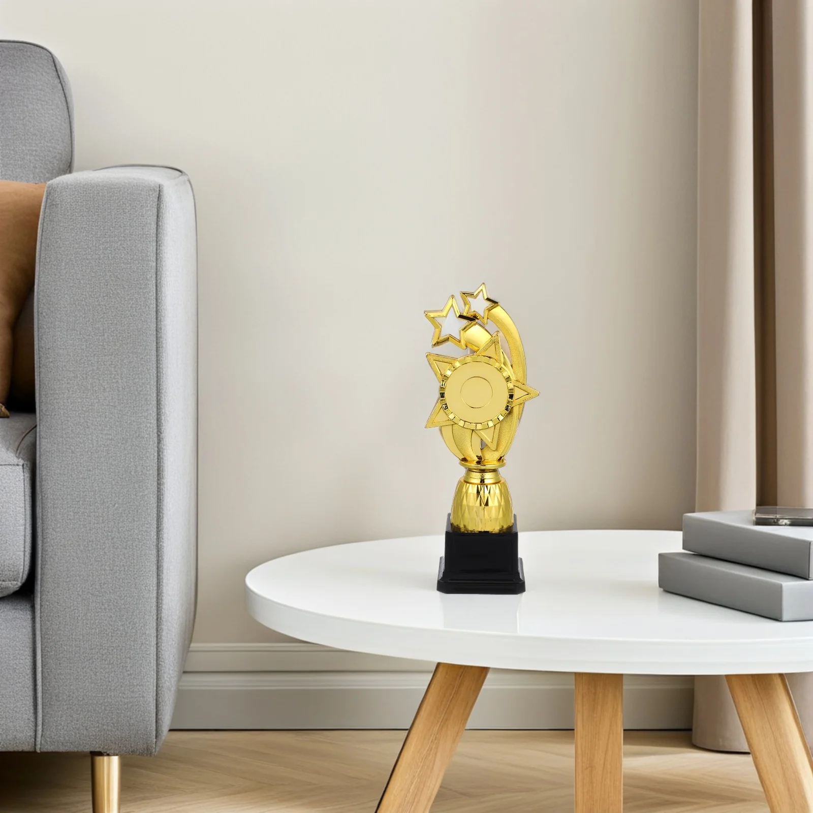 

Mini Trophy Plastic Gold for Kids Classroom Kindergarten Graduation Party School Ceremonies Sports Banquets Mini