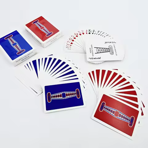 Jerry's Nugget Playing Cards Poker(Red/Blue) Poker Deck Magic Tricks Close Up Illusion Gimmick Prop Mentalism Comedy Magia Funny