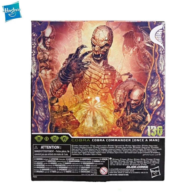 

New Original Hasbro G.I. Joe Classified Series 130 Cobra Commander Once A Man Action Figure Model Toys Gift