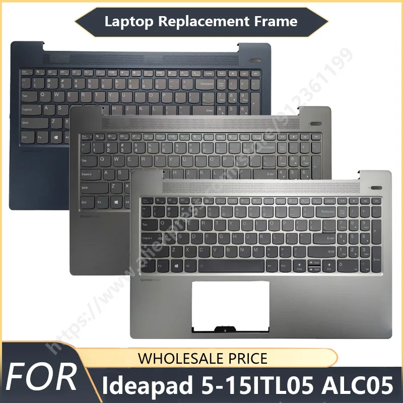 New Palmrest Upper Case With Backlit US Keyboard For  IdeaPad 5 15ITL05 82FG / IdeaPad 5 15ALC05 82LN Xiaoxin Air 15 2021