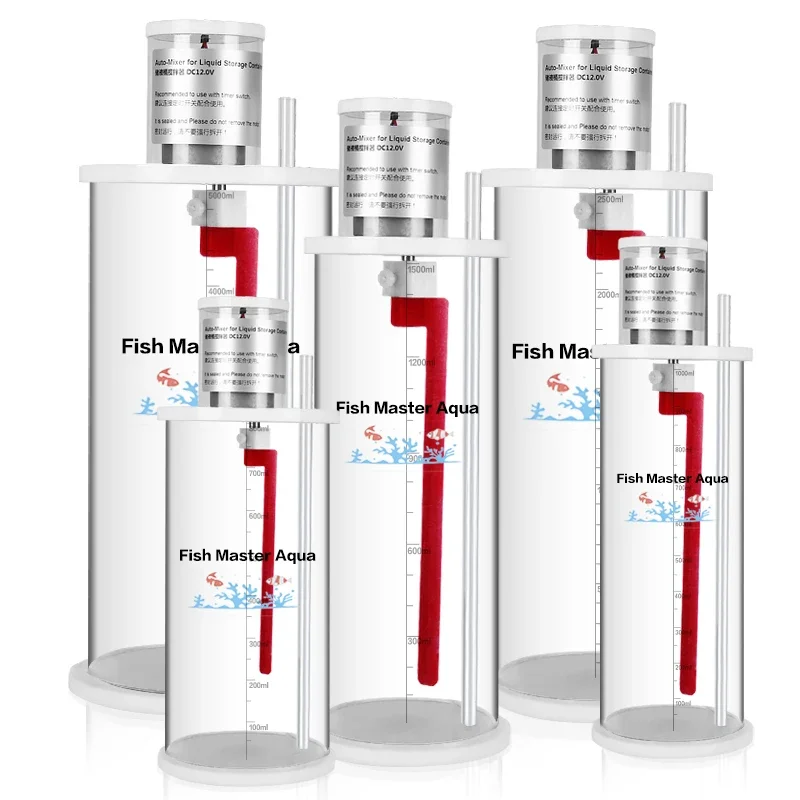 

Seawater Acrylic Automatic Stirring Bucket Titration Bucket Supplement Coral Nutritional Solution Sps Titration Storage Bucket