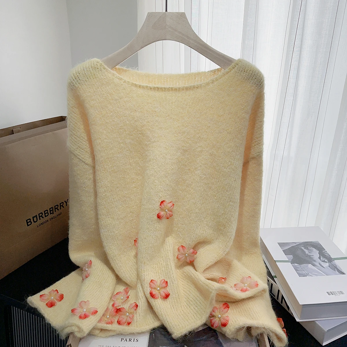 เสื้อสเวตเตอร์ เสื้อจัมเปอร์ เสื้อพูลโอเวอร์ ผู้หญิง ไซส์ใหญ่ ผ้าฝ้าย สไตล์ญี่ปุ่น สตรีท ยูร์บัน วายทูเค ฮาราจูกุ แฟชั่น วัฒนธรรม ทันสมัย พังก์ วัยรุ่น บอยเฟรนด์