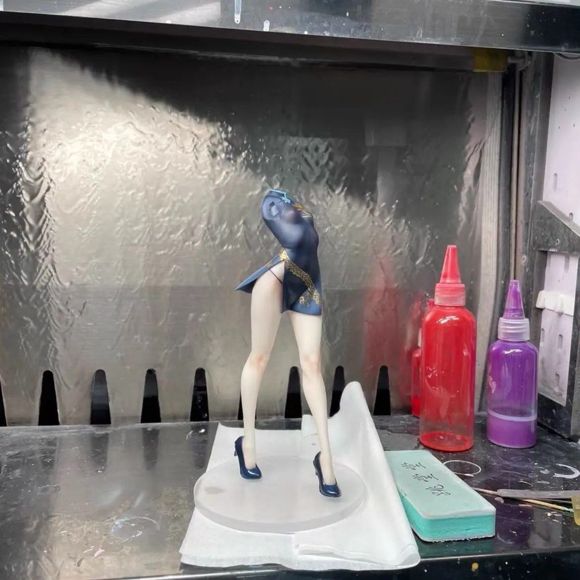 لعبة الأزرق الأرشيف الشكل كيساكي أرقام لطيف الفتيات عمل تمثال نموذج تمثال دمية جمع الديكور لعبة هدايا عيد الميلاد #6