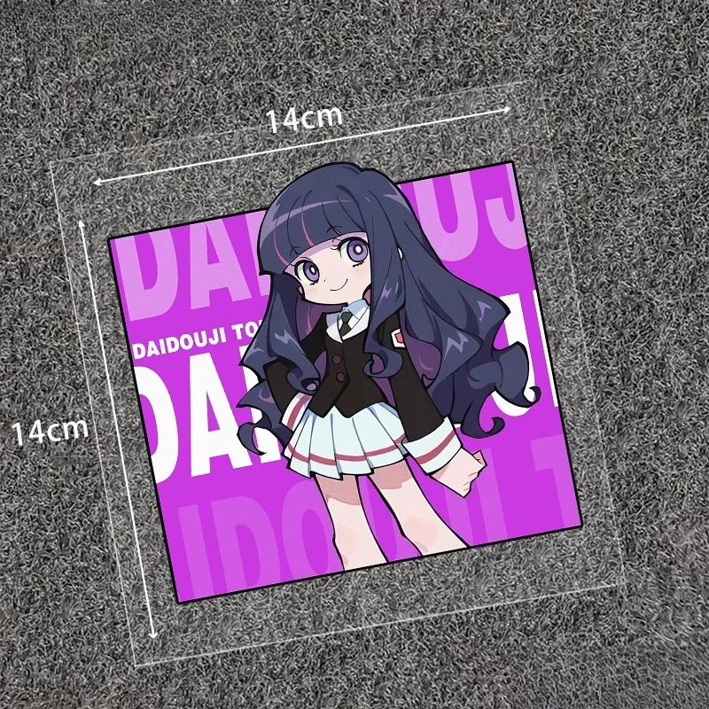 Anime Vinyl Car Sticker Waterproof Sunproof Decal Electric Bicycle Motorcycle Car Body Window Scratch Cover Personalized Decor