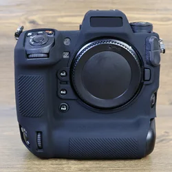 Skórzane etui z miękkiej gumy silikonowej do aparatu Nikon Z9