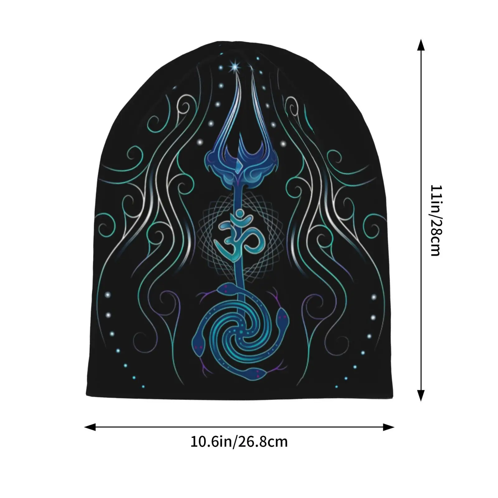 Hat Trishool, Adi Yogi Tribal Shiva Fashion Caps For Men Women Skullies Beanies Ski Caps Soft Bonnet Hats