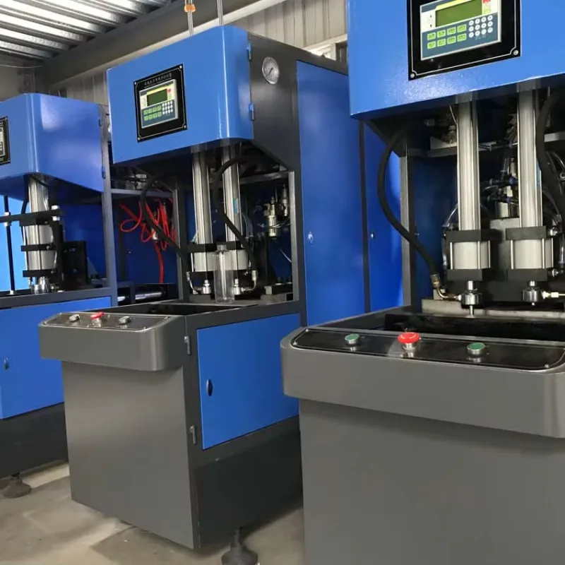 

Durable Semi Automatic PET Bottle Blower Machine Plastic Water Juice Bottle Making Equipment for Small Scale Production