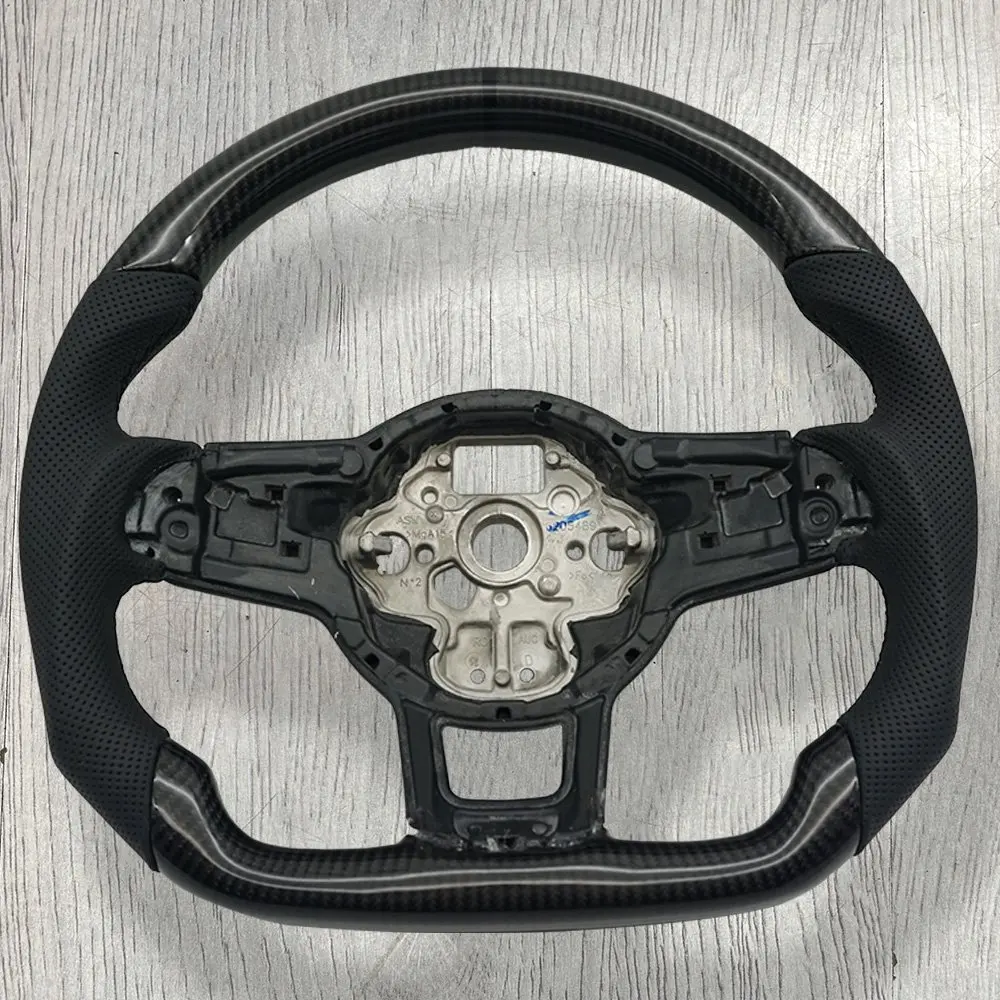 Auto stuurwiel geschikt voor VW Golf MK6 MK7 7.5 GTI GTD GTE R Polo Passat Tiguan Alcantara stuurwiel Auto Accessoires
