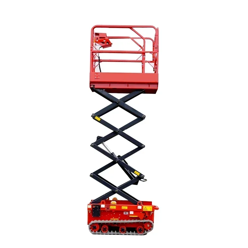 6M 8M 10M 12M Mobile Load Rampstationary Scissor Lift Platform Scissor Lift System Track Type Scissor Car Lift Platform zu verkaufen