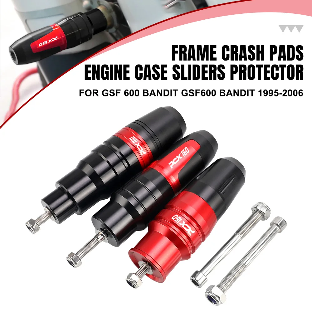 

ДЛЯ Honda PCX 160 PCX 160 2021-2023 мотоциклетные алюминиевые накладки с ЧПУ, ползунки для выхлопных газов, аксессуары для защиты от столкновений