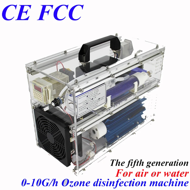 CE EMC LVD FCC factory outlet stores BO-1030QY adjustable ozone generator  air medical water with timer 1pc