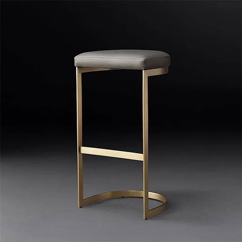 Industrial Bar Chair Wood Minimalist Luxury Gold Kitchen Bar Stools Nordic Chair Industrial Cadeiras De Espera Furniture Fitting