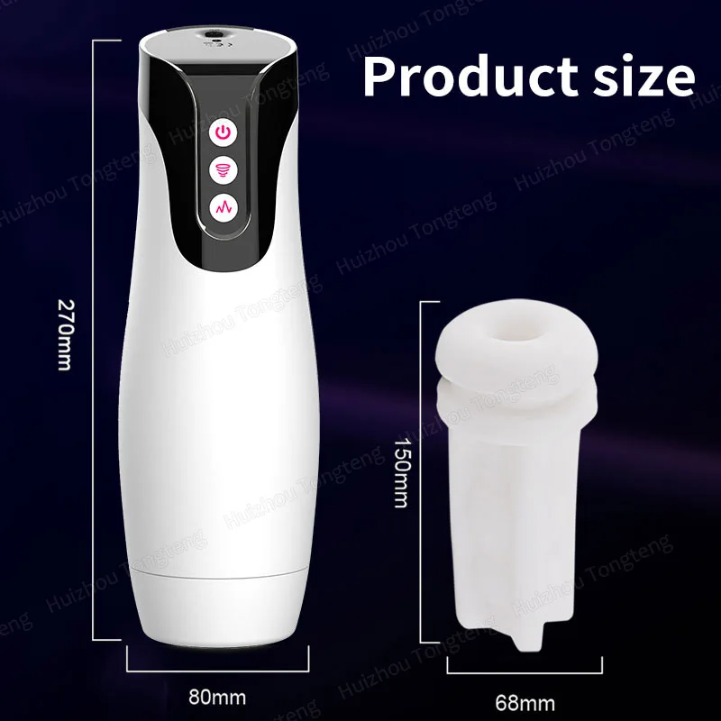 Sex Toys Vacuum Sucking Male Automatic Masturbator Cup Blowjob Deep Throat Vibration Suction Oral Cup Adult Products For Men 18+