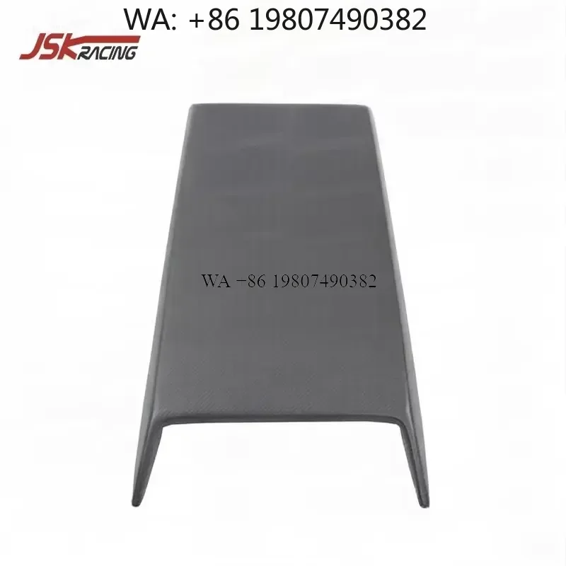 Wmwmnu Carbon Fiber Roof Scoop Middle Hood Bonnet Air Intake Vent for F12 Berlinetta 2013 2014 2015 Car Exterior Styling