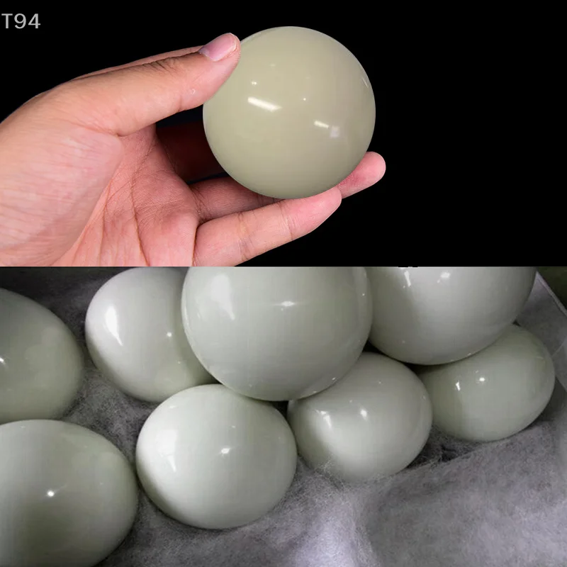 1 Pc PE Billiard Cue Ball 52.5Mm Standard Regular White Ball Snooker Training Replacement Practice Billiard Made