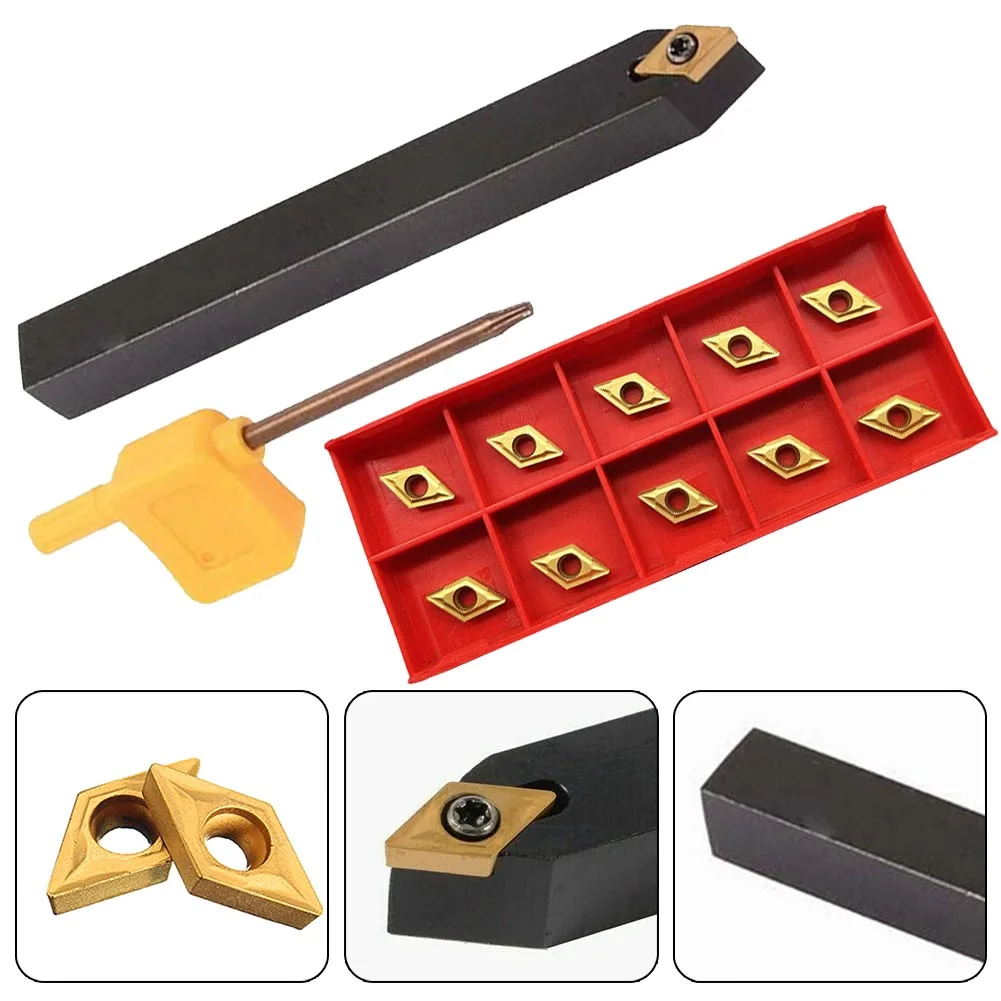 Lathe Holder Carbide Inserts Toolholding Workholding 10mm CNC Manufacturing Metalworking Tool Holder Tools Tools