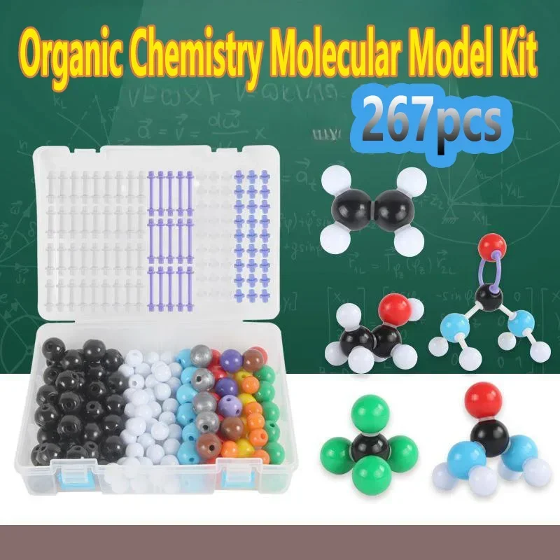 

267pcs Atom Structure Set Chemical Molecular Model Kit Organic Inorganic Chemistry Molecules Science Teaching Experiment Aids