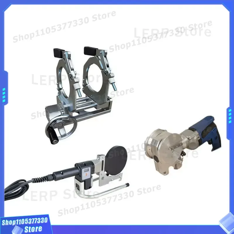 Portable HDPE Butt Welding Machine Hot Melt Fusion Tool Electric Pipe Joiner Fixture for Plastic Pipeline Construction Repair