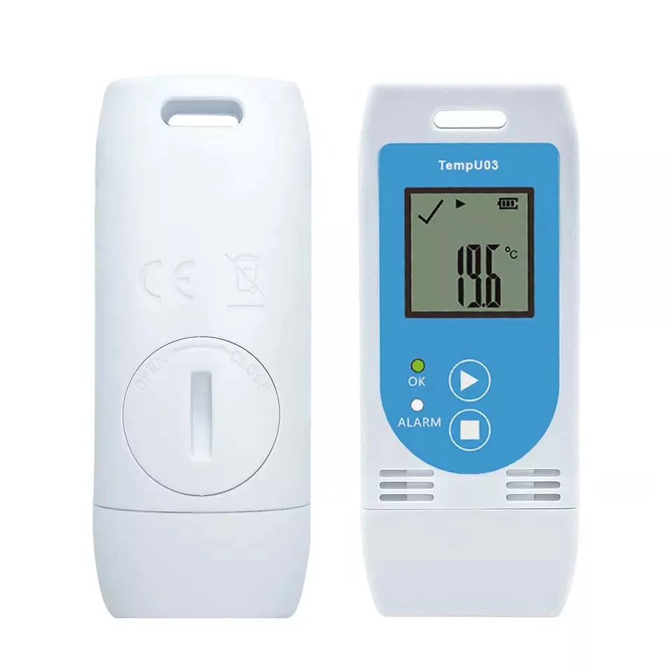 TP03 Temperature Humidity Logging Device for Cold Chain Record Keeping in Food Distribution Healthcare and Refrigeration