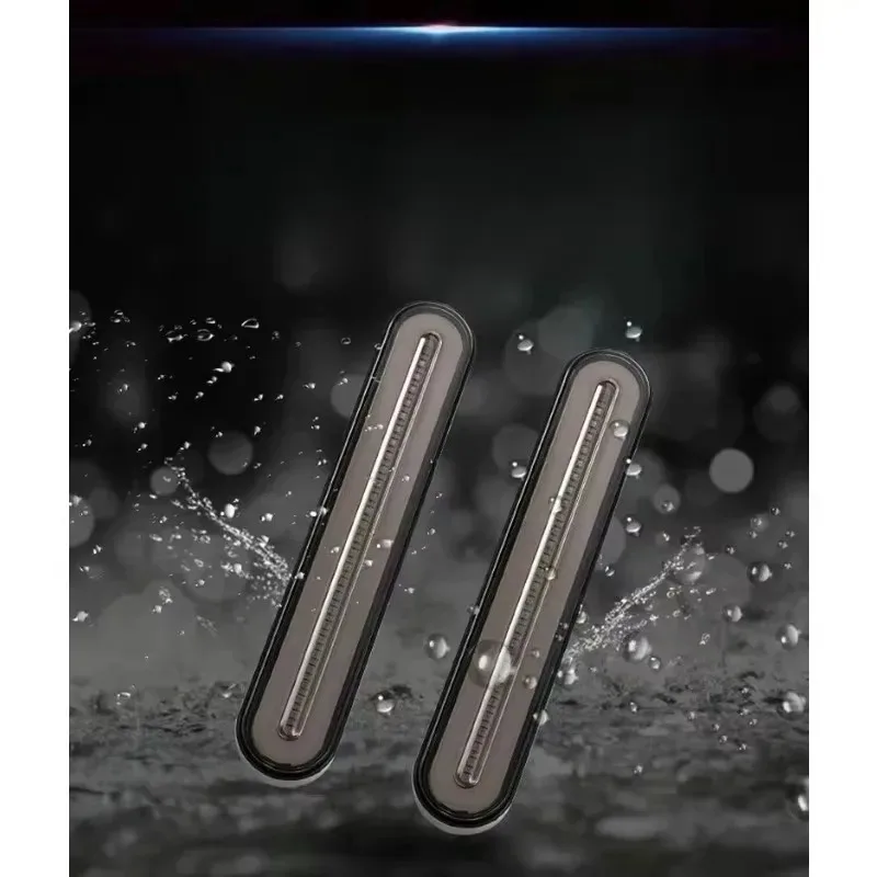 12 فولت 24 فولت 3 في 1 شاحنة مقطورة الذيل أضواء الفرامل المياه الجديدة ل الأحمر + الأصفر RV مصباح ليد خلفي متتابعة تدفق مصباح إشارة مصباح