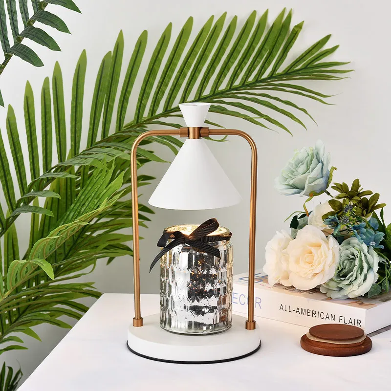 Wedding Gift Indoor Retro Aromatherapy Candle Melting Wax Lamp Adjustable Temperature Bedroom Lighting Decoration