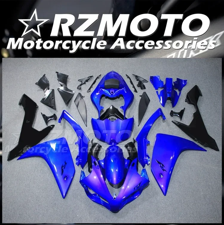 

4Gifts New ABS Motorcycle Whole Fairings Kit Fit for YAMAHA YZF - R1 2007 2008 07 08 Bodywork Set Custom Blue