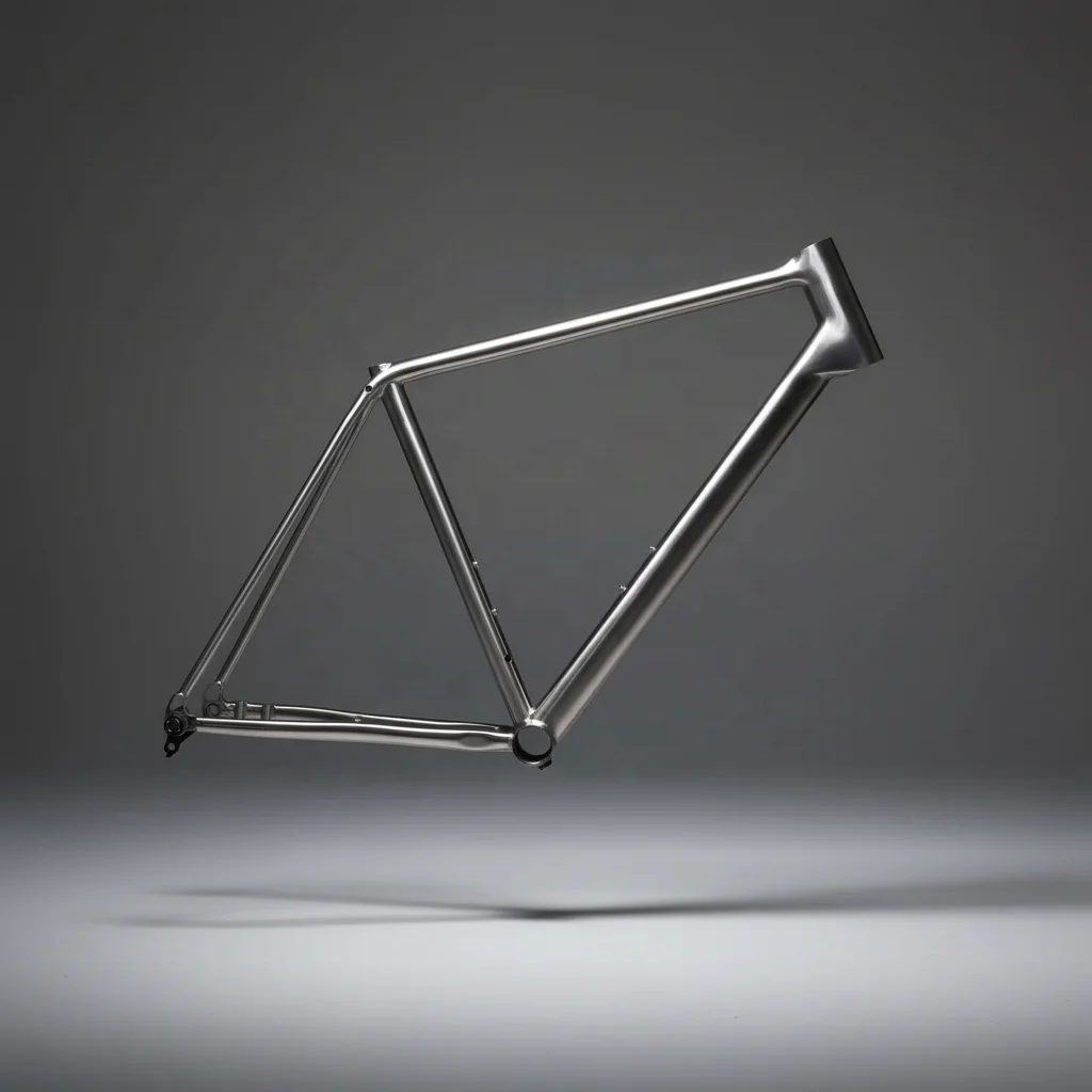 3D Printing Road Bke Titanium Frame Full Internal Cable Routing Bike Frame 700C Road Bicycle Frame