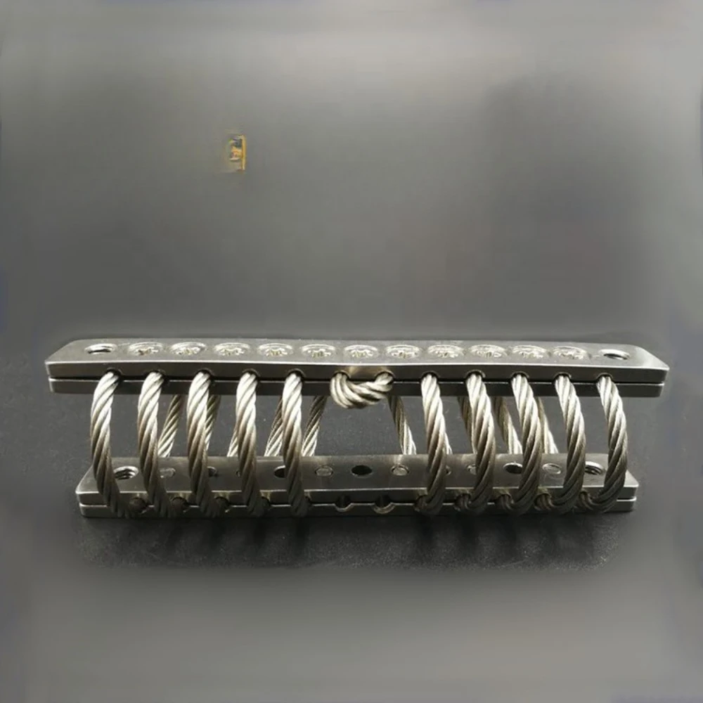 Mechanical Parts Electric Cabinet Vehicle 30g Shock Vibration Insulation GH-60A Wire Rope Shock Isolator
