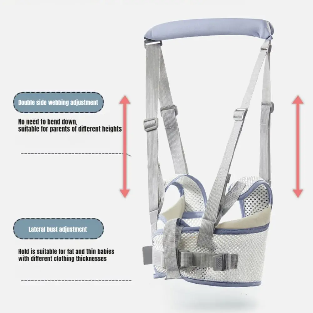 

Safety Infant Walker Harness Handheld Breathable Learning Walk Support Assist Trainer Adjustable Long Toddler Assistant Belt