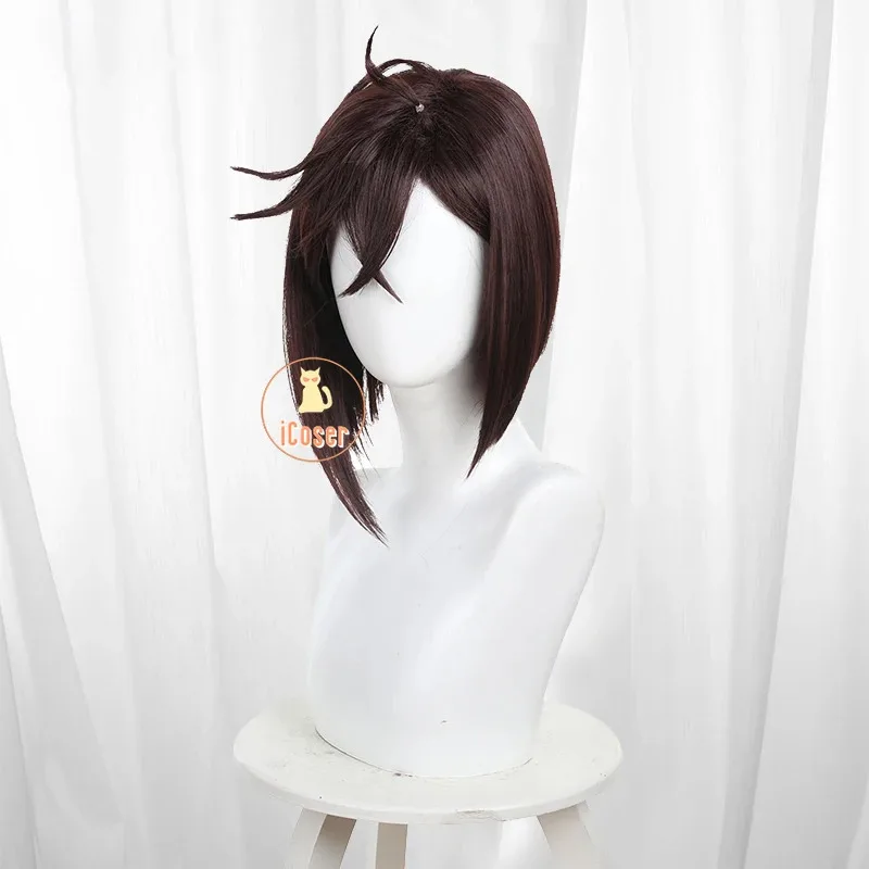 

Аниме Dandadan Momo Ayase Косплей Парик Коричневые Короткие Волосы 40 СМ Аксессуар Кен Хэллоуин Вечеринка для Женщин Девочек Реквизит Для Ролевых Игр iCoser