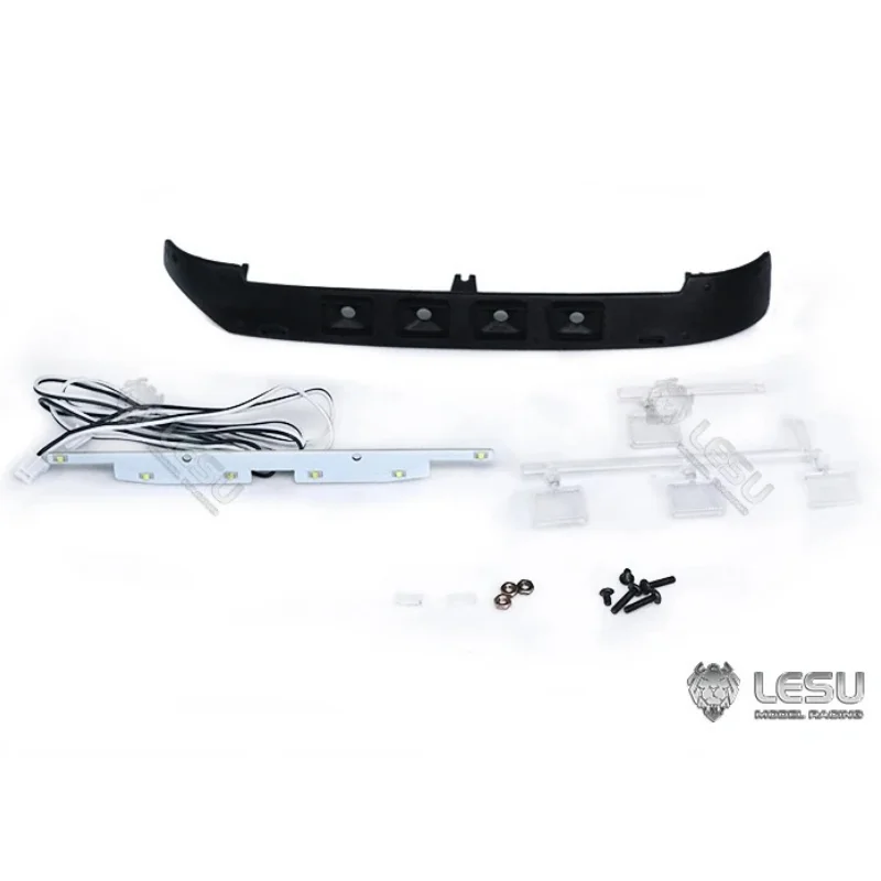 

Lesu Model For 1/14 Tamiya Tractor Truck Model Cab Sun Visor S-1305 Lighting Set Truck Diy Accessory Toy