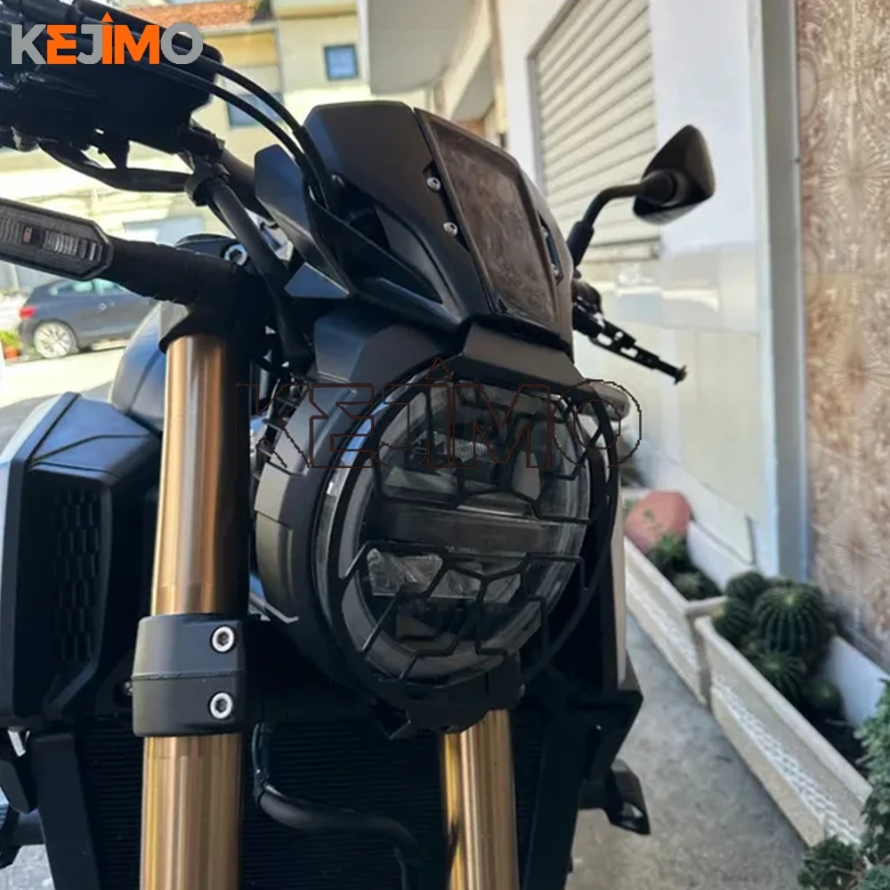 

FOR HONDA CB650R CB 650 R CB 650R 2018 2019 2020 2021 2022 2023 Accessory Motorcycle Headlight Head Light Guard Protector Cover