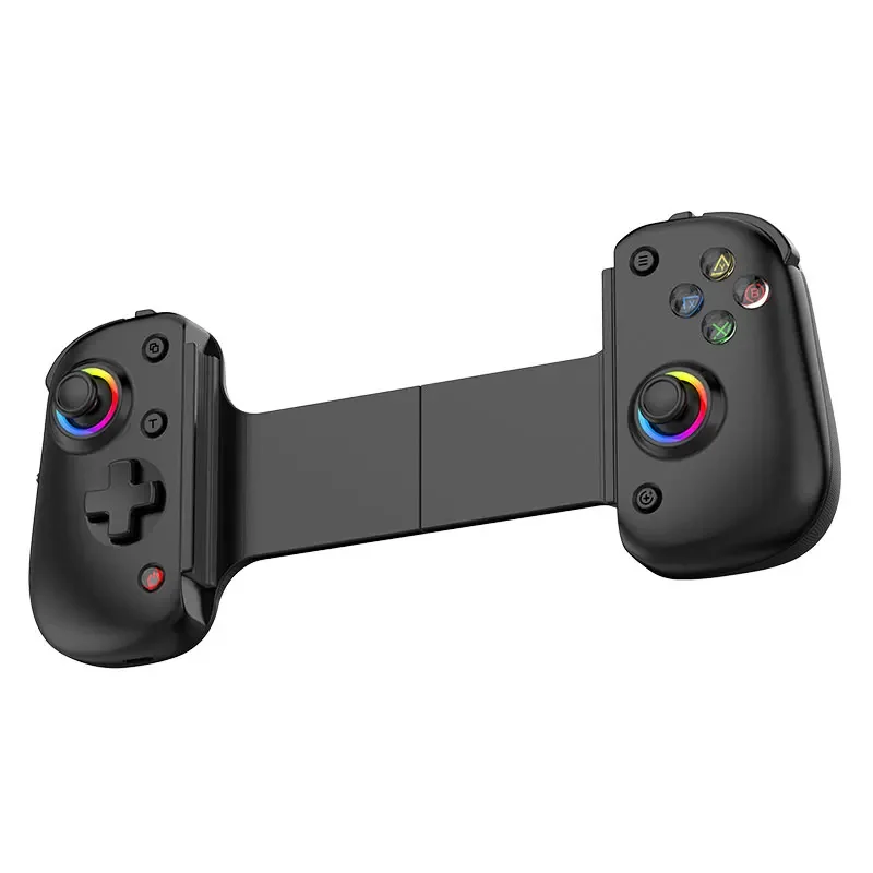 HOT BSP D8 PRO RGB Tablet Controller Wireless Handle For Switch Game Bluetooth Stretching Joystick For P3 P4 Android IOS Gamepad