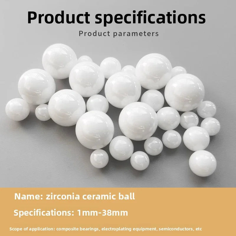 1PCS Zirconia Ceramic Ball Bearing 17/60mm Precision Spherical Ball for High Accuracy Applications