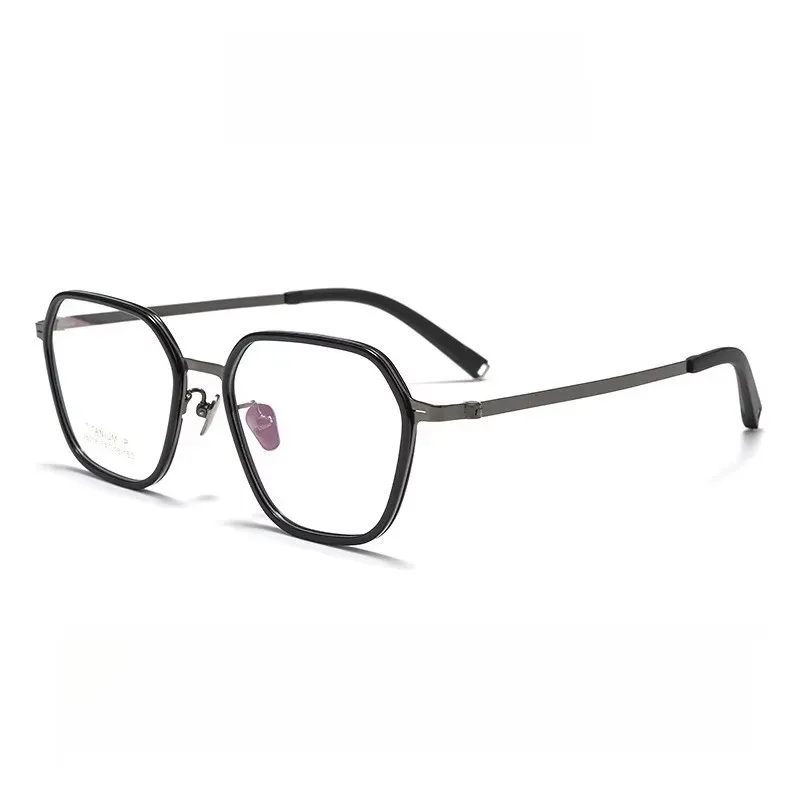 

Fashion Optical Acetate Titanium Glasses Frame Men Eyeglasses frames Retro Square Prescription myopia Eyewear