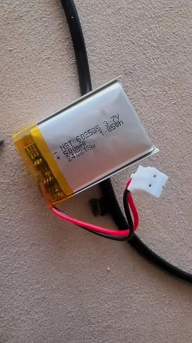 buy more will cheap 602535 Polymer Lithium Battery 3.7V 500MAH High Capacity Smart Lock Hand Warmer Battery Dual Wires