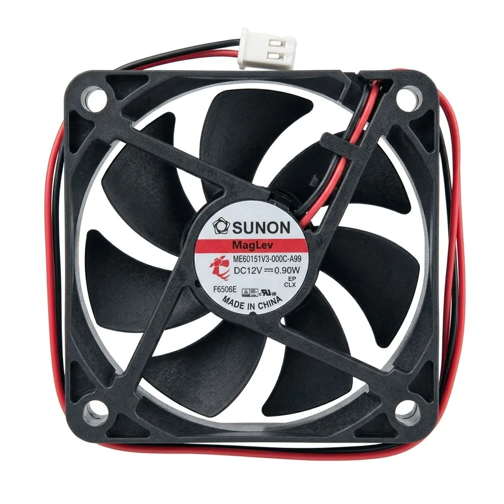 For SUNON ME60151V3-000C-A99 6015 DC12V 0.9W 2-Pin Silent Cooling Fan