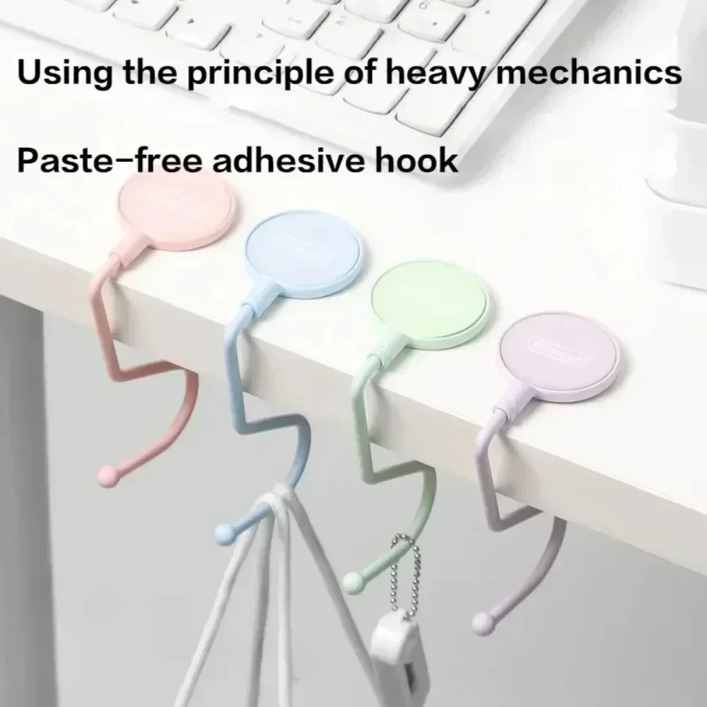 1 Buah Kait Tas Morandi Lucu Kait Tas Dompet Meja Berat Tas Tangan Travel Gantungan Tas Samping Meja Penyelenggara Meja Kantor