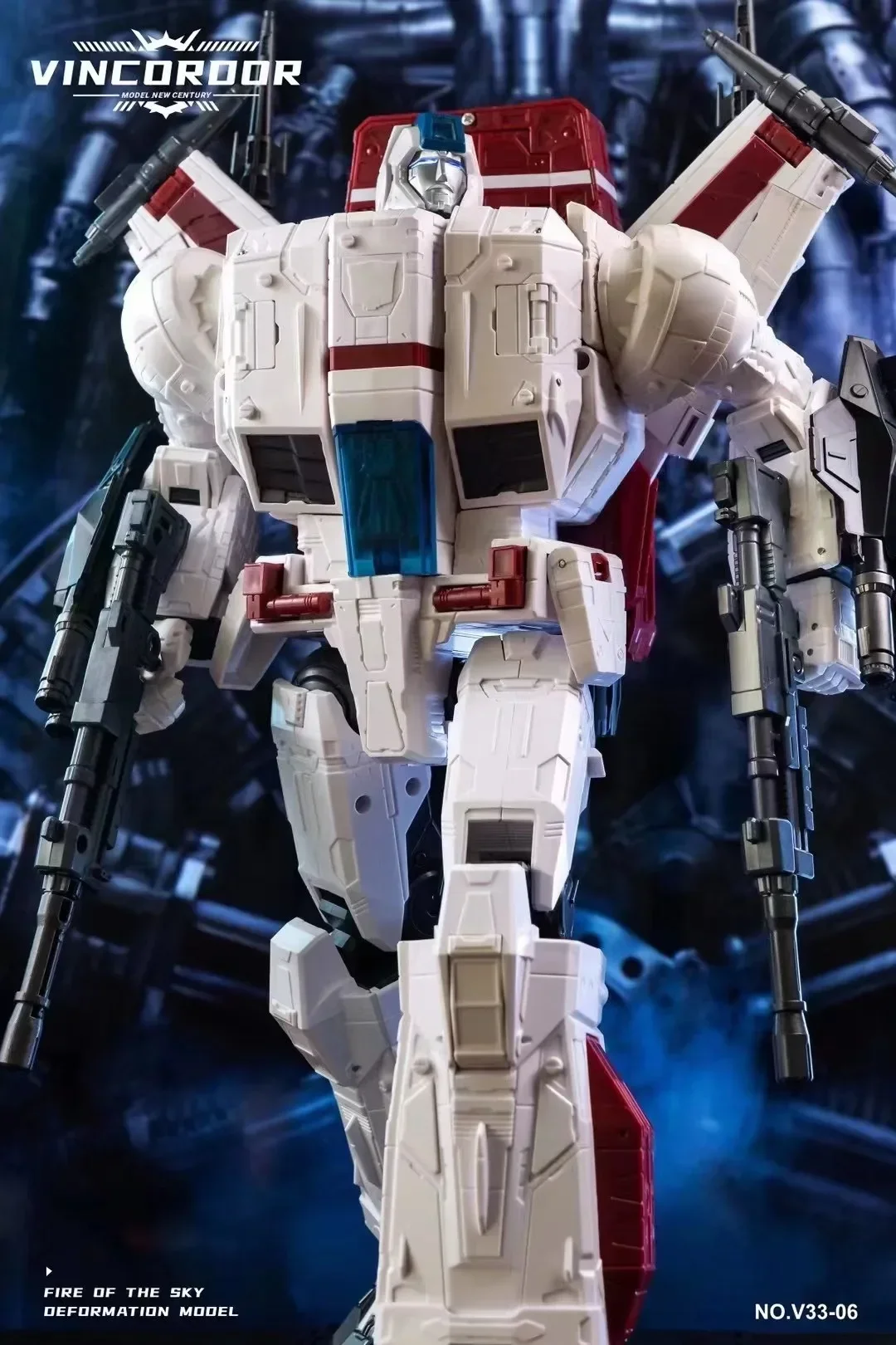 Transformation Action Figure Toys, V3306, V33-06, Jetfire Vintage, Série Siege, Ko Mp57, Mp-57, Versão Oversão, Em estoque