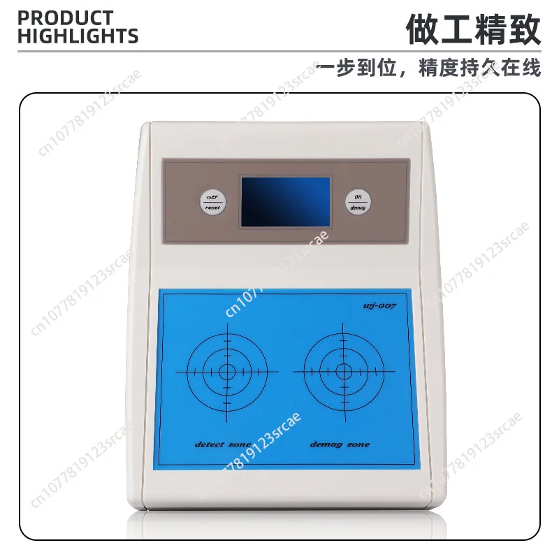 Professional Watch Demagnetizer AC 220V Multifunctional with Magnetic Field Detector for Watch Repair
