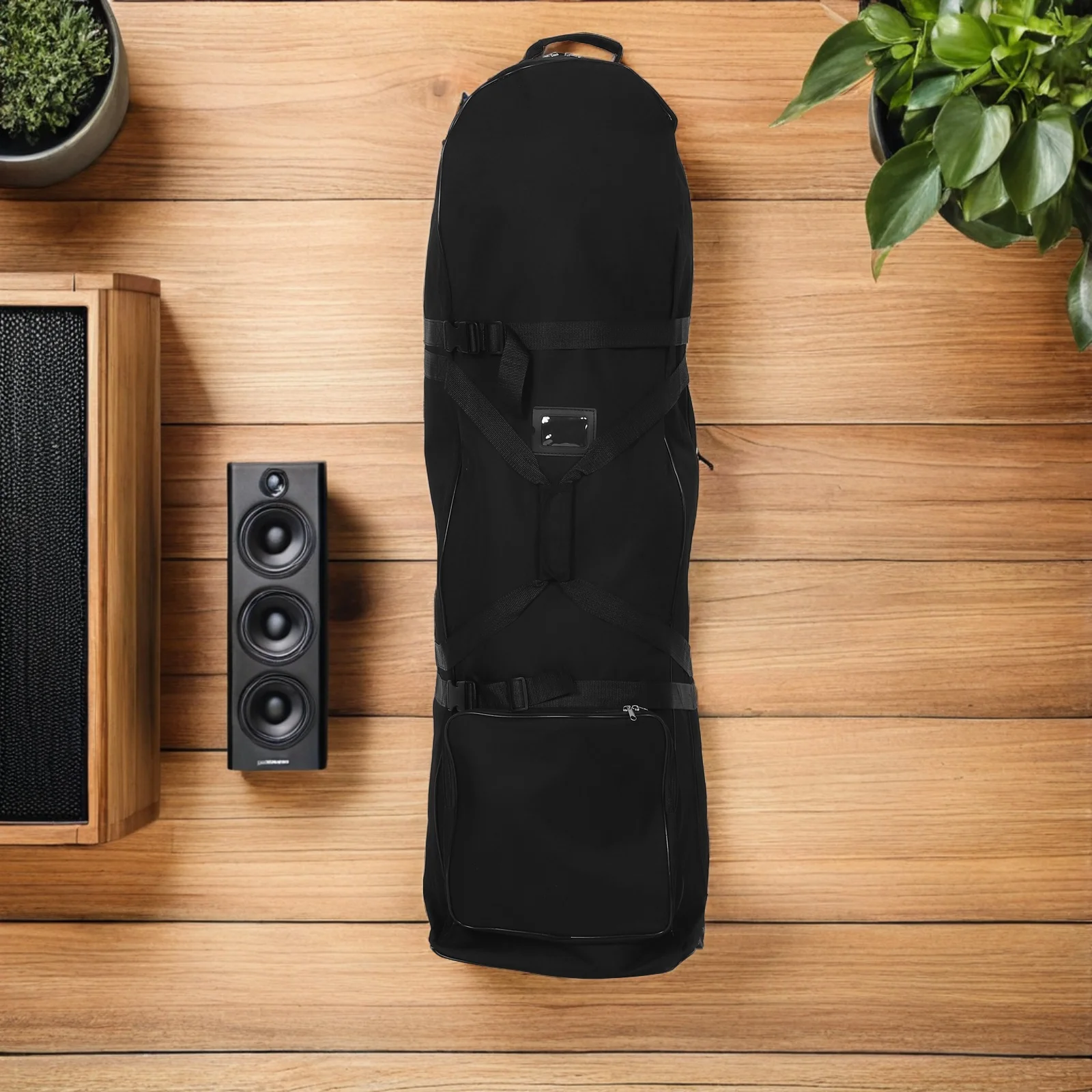 

Golf Travel Bag Waterproof Airlines Approved For Flight Spacious Storage Rainproof Golf Carrying Case Airplane Travel