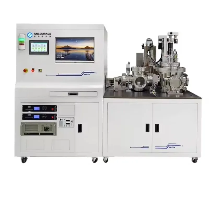 High-Accuracy 4-8 Magnetron Sputtering System Lab PVD Thin-Film Prep