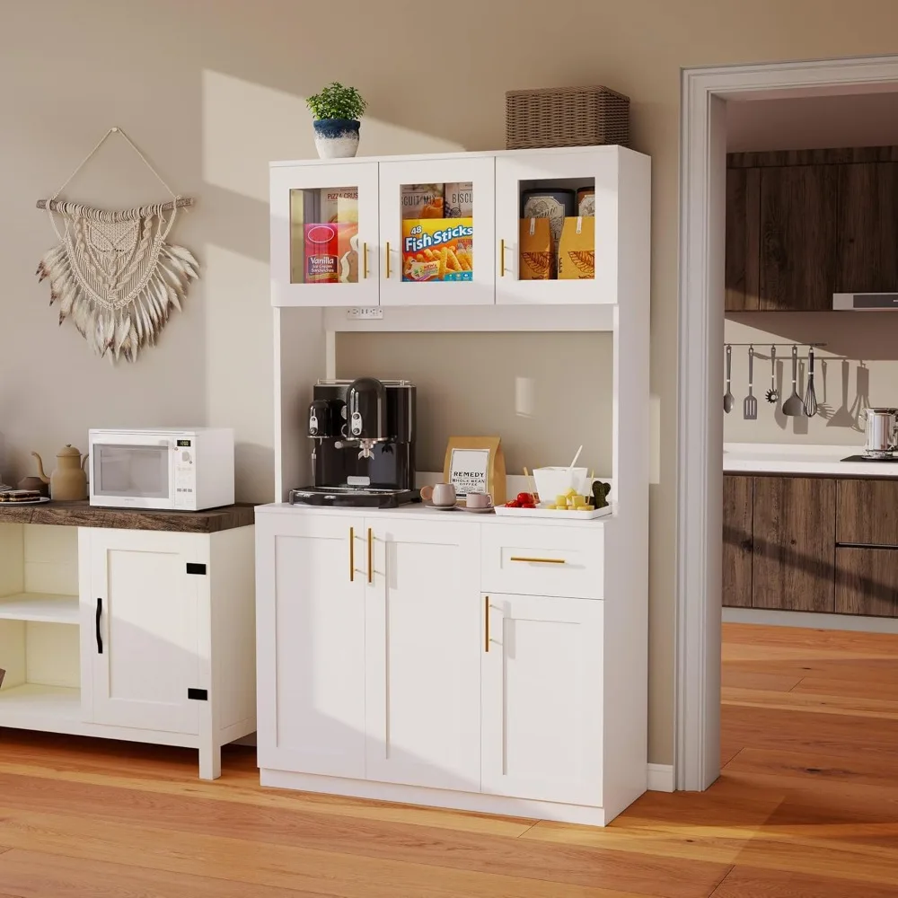 White Kitchen Pantr…